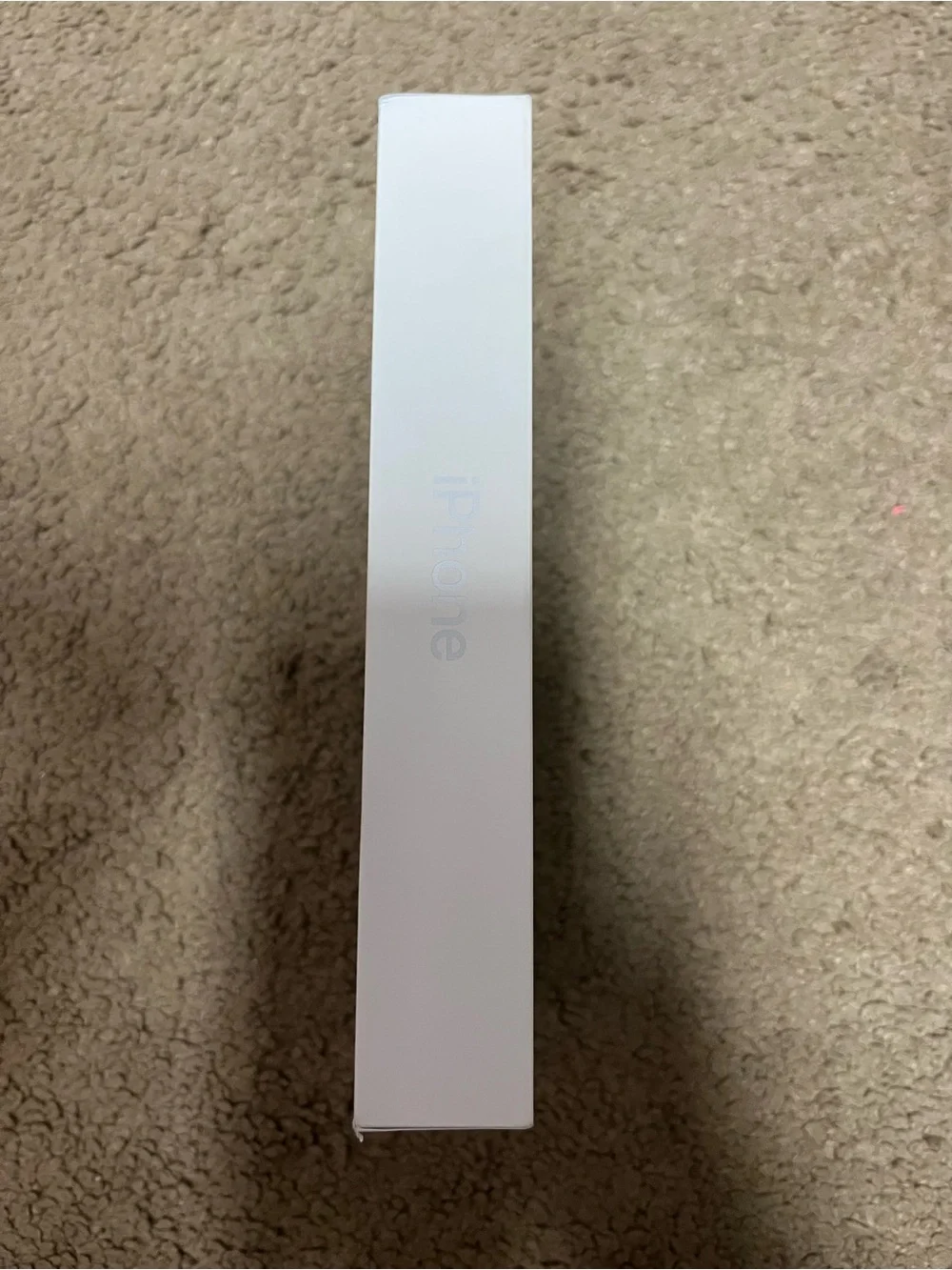Empty Apple iPhone box for 17e phone-
